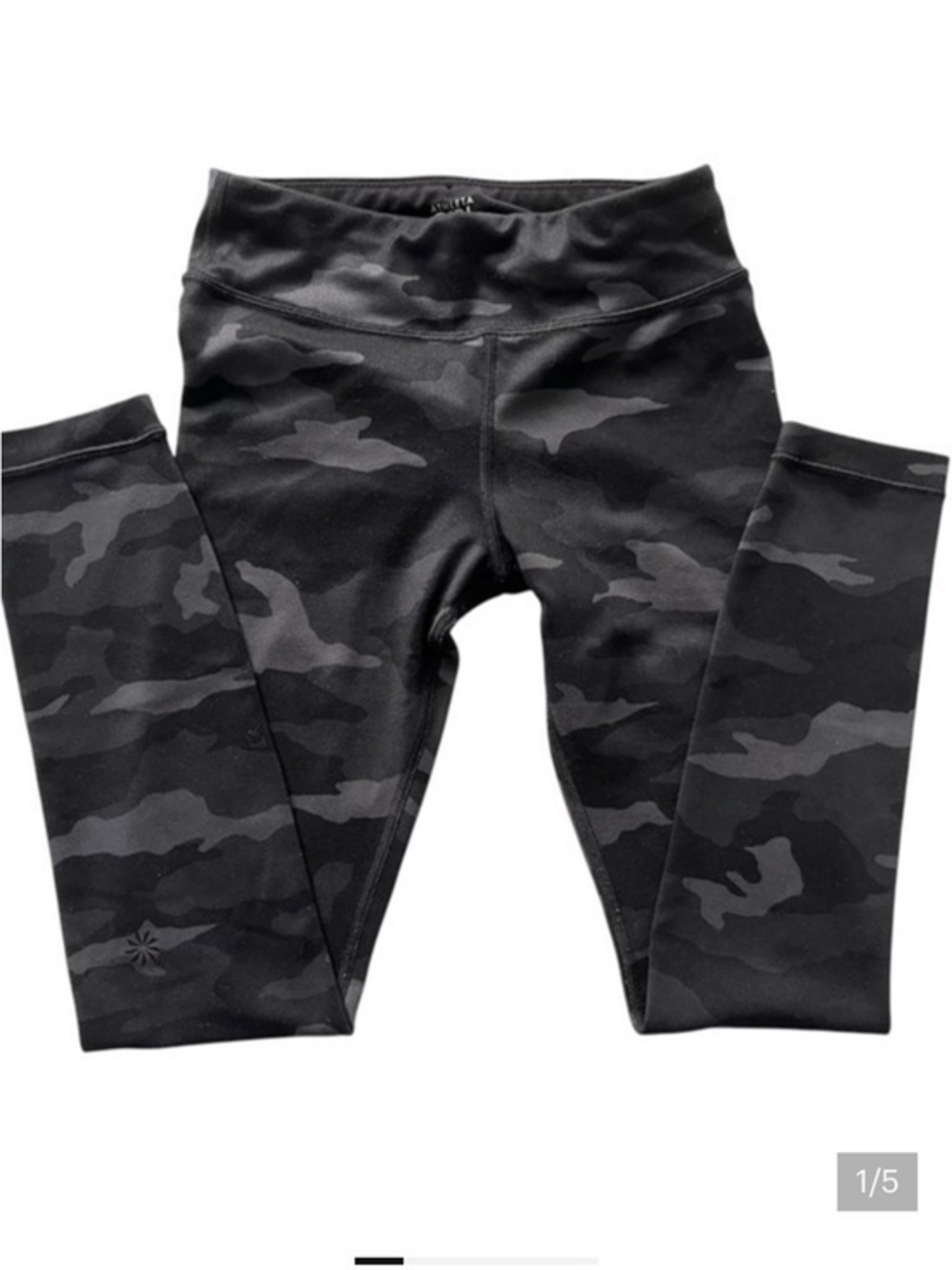 Printed chit chat tight camo print by Athleta butter soft